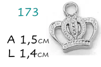 Pingente Coroa Vazada