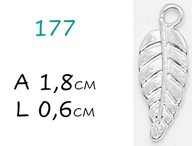 Pingente Folhinha Imagem