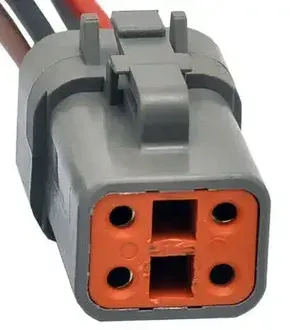 PLUG CONECTOR 4 VIAS DO CUMMINS CM850 CM2150