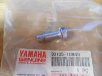 Parafuso Escapamento Escape e Coxim Sapata Motor Jet Ski Jet Boat Yamaha Inox 25 x 10mm Original 90105-10M49