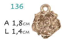 Pingente Rosa 2 - Foto 2