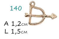 Pingente Arco e Flecha Mini - Foto 2