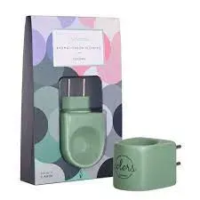 Aromatizador Elétrico Via Aroma Colors Candy Verde Bivolt