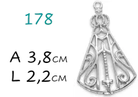 pingente Nossa Senhora Aparecida