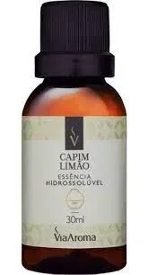 Essencia Hidrossolúvel Via Aroma Clássica Capim Limão