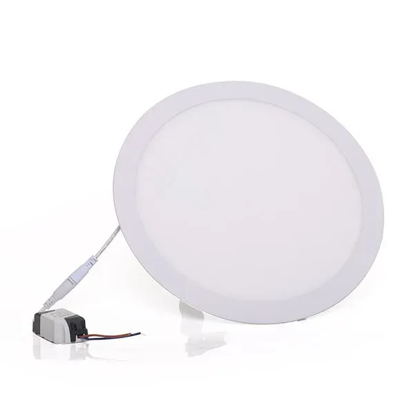 Luminaria Painel Led Embutir   Redonda 25w Slim abs 30cm