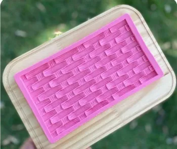 Molde de Silicone Cestaria