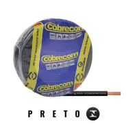 COBRECOM Fios Cabo Flexível 1,0 mm 1 Metros 750V PRETO - Foto 7