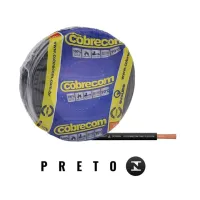 COBRECOM Fios Cabo Flexível 1,5 mm 1 Metros 750V PRETO - Foto 7