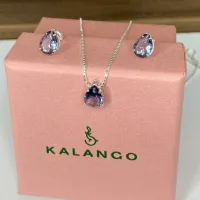 Conjunto de prata ponto de luz  - gota - CJ337LL