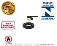 Cabo Flexível 70 mm 1 Metros 750V Certificado inmetro 100% cobre - Foto 2