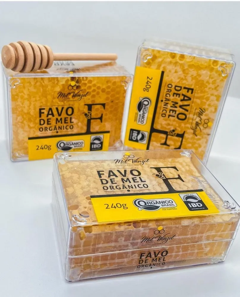 FAVO DE MEL ORGANICO -240g  Imagem
