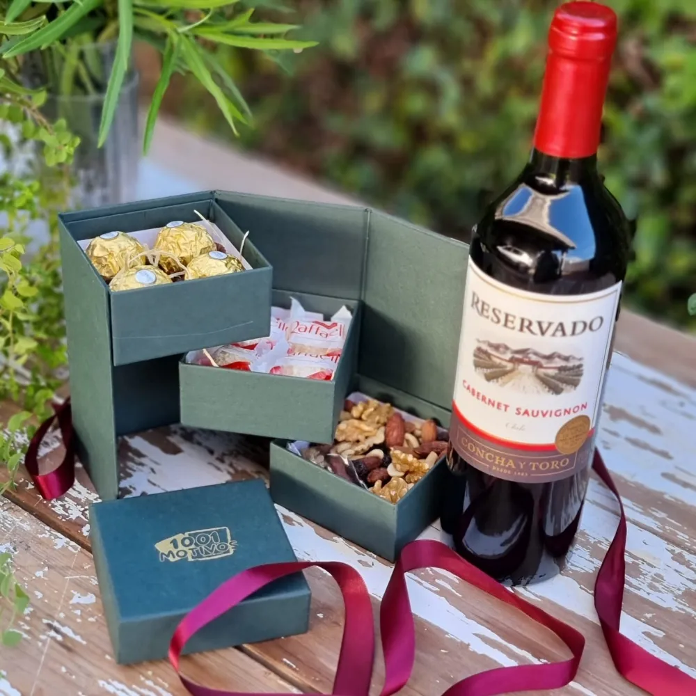 Escada 3 andares P/ 12 doces - Lisa Imagem