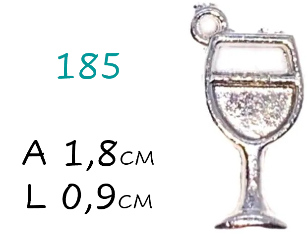 Pingente taça vazada