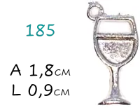 Pingente taça vazada