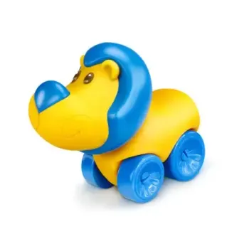 Brinquedo Bichinhos de Vinil Com Rodinha - Foto 2