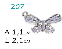 Pingente borboleta 3 
