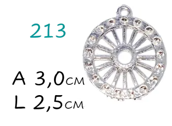 Pingente Roda de Sansara 2