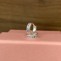 Argolas de prata com pedras - BAP130