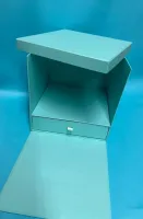 Cx. P/ Bolo C/ Gaveta - Cenário 22,5 x 22,5 x 20,0 - C/ Caimento na Frente - Foto 4