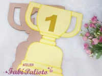 G1.376   Gabarito de Moldes em MDF Troféu 35cm - Foto 2