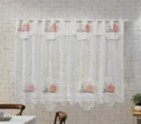 Cortina De Renda Premium Cozinha 2,20M X 1.20M X 30CM - Foto 3