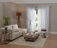 Cortina  de Renda com Forro Pantala Classica 3.00x1.80M - Foto 2