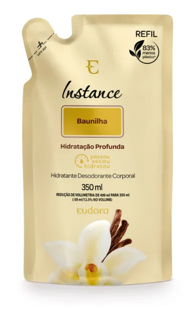 Refil Hidratante Desodorante Corporal Instance  350ml
