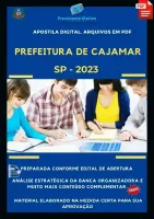 Apostila Prefeitura Cajamar SP 	Terapeuta Ocupacional Ano 2023