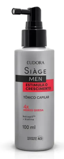 Tônico Capilar Siàge Men Estimula o Crescimento 100ml
