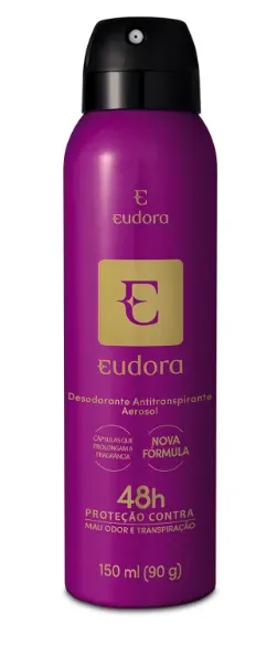 Desodorante Antitranspirante Aerosol Eudora 150ml