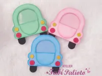 G1.378   Gabarito de Moldes em MDF Fusca porta Foto - Foto 2