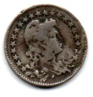 1919 - 100 Réis - Moeda Brasil - C/ Mossa e danos - Foto 2