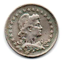 1922 - 100 Réis - Moeda Brasil - Regular - Foto 2