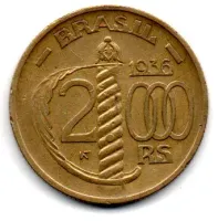 1936 - 2000 Réis - Duque de Caxias - MBC/Sob