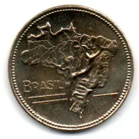 1942 - 5 Cruzeiros - Moeda Brasil - Polida - Foto 2