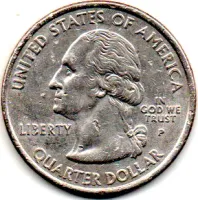 Estados Unidos - 2000P - 25 Cents - Virginia - State Quarter Dollar - Foto 2