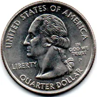 Estados Unidos - 2003P - 25 Cents - Alabama - State Quarter Dollar - Foto 2