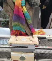 Máquina de Tricô Lanofix Sk 155 + Frontura SR155 (SEMI NOVA) - Foto 3