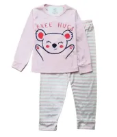 Pijama Infantil Feminino Hugs