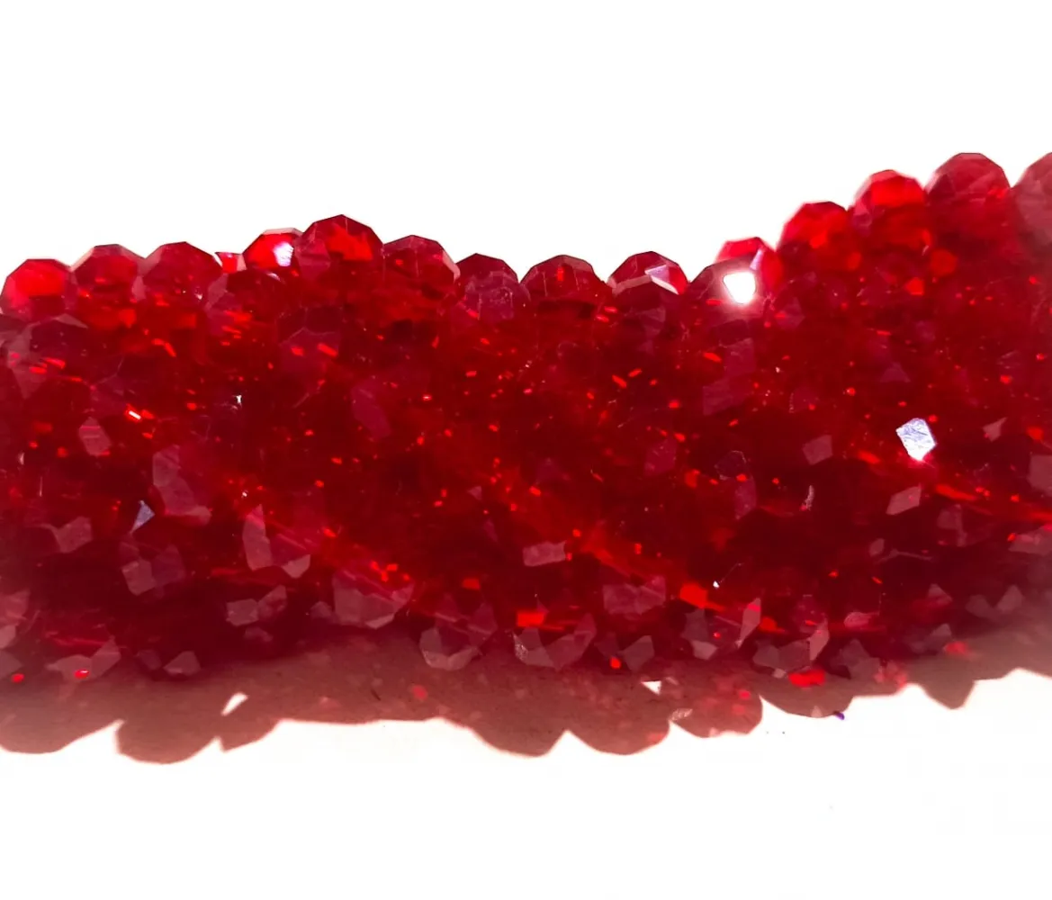 Fio de cristal Vermelho Tom 2 - 62 Imagem