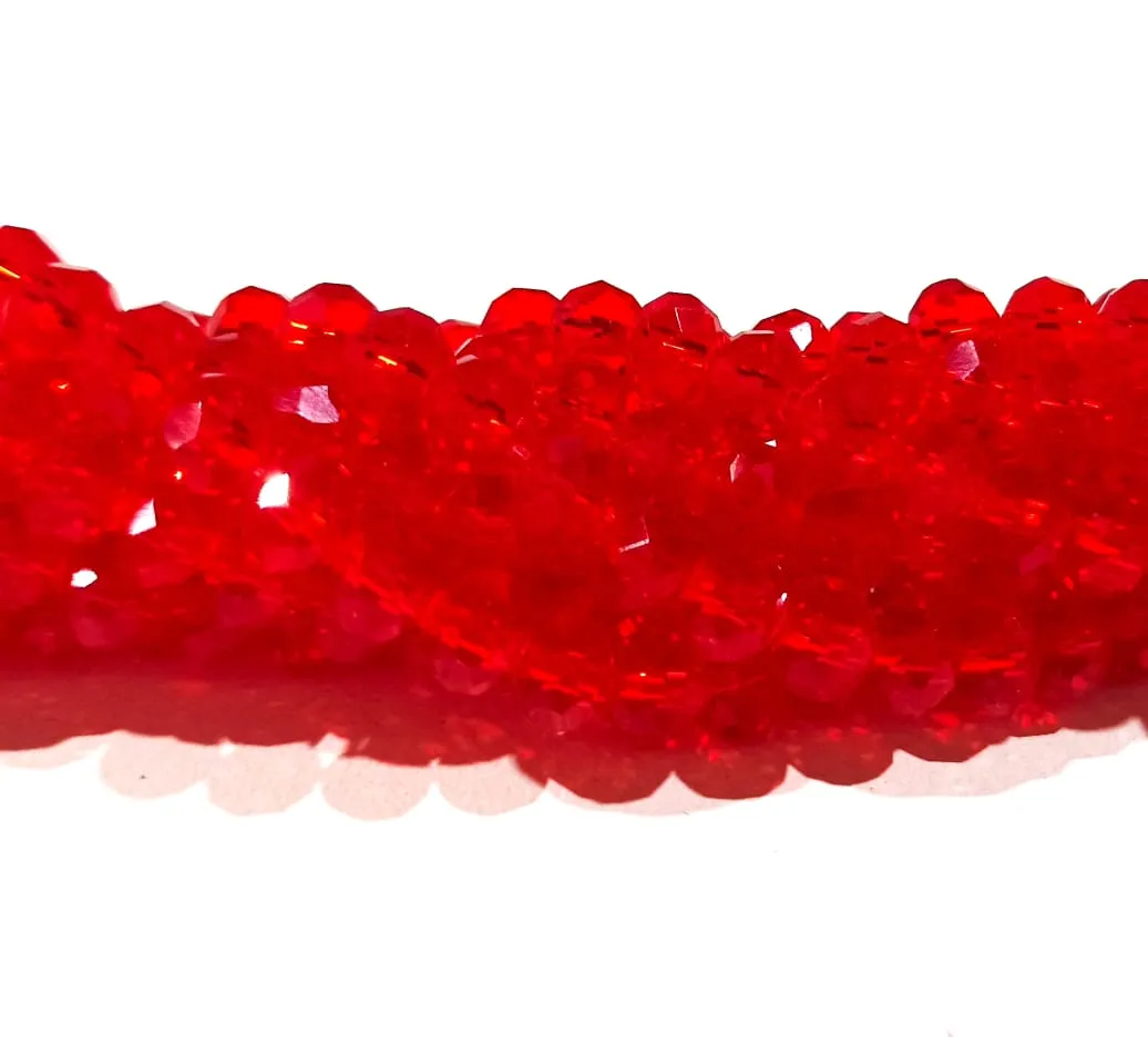 Fio de cristal Vermelho - 63