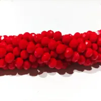 Fio de cristal Vermelho Aberto - 64