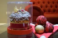 Diam. 10,0 x 15,0 Altura - C/ Fundo Cartonado - Mini Panetone - Foto 3