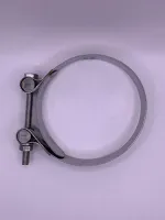 Abraçadeira de Tucho em Inox Tipo T de 3 - Foto 2