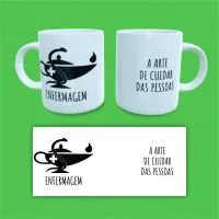 Caneca Profissões -  Enfermagem