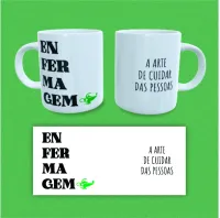 Caneca Profissões -  Enfermagem - Foto 2