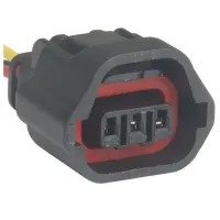 Conector Chicote 3 Vias Sensor de Rotação Câmbio MITSUBISHI Pajero Dakar 2.4/3.5 2010 a 2016