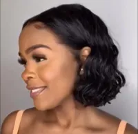 Selly 35cm   Lace Front UltraHD humana cabelo brasileiro repartição  LivreBigPlus®  - Foto 12