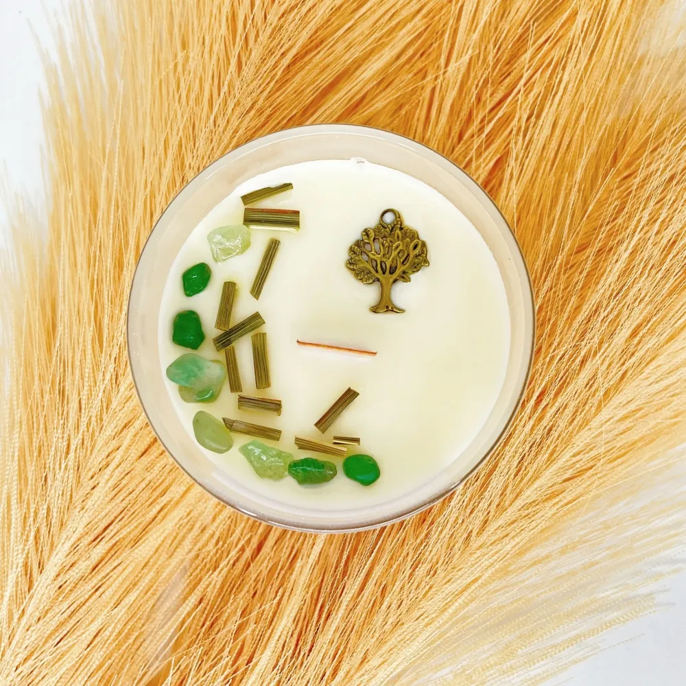Vela Coleção Floresta ~ Capim Limão Imagem